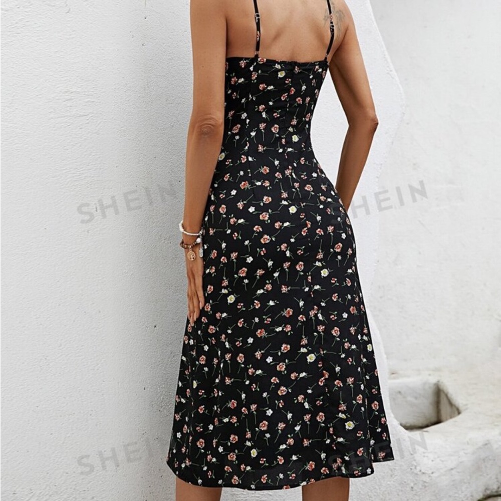 Shein Flower Dress - Picture 2 of 5